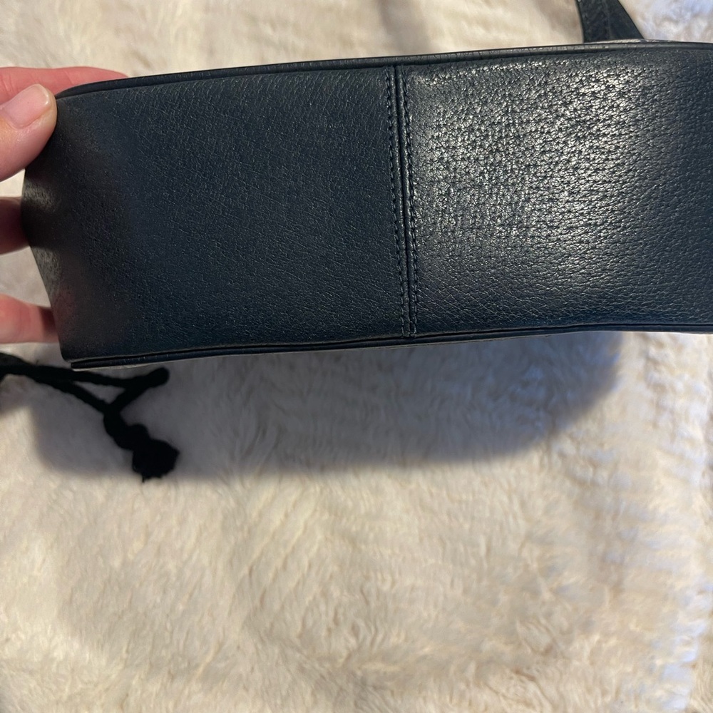 Gucci Navy Sherry GG Monogram Shoulder Bag - Picture 3 of 8